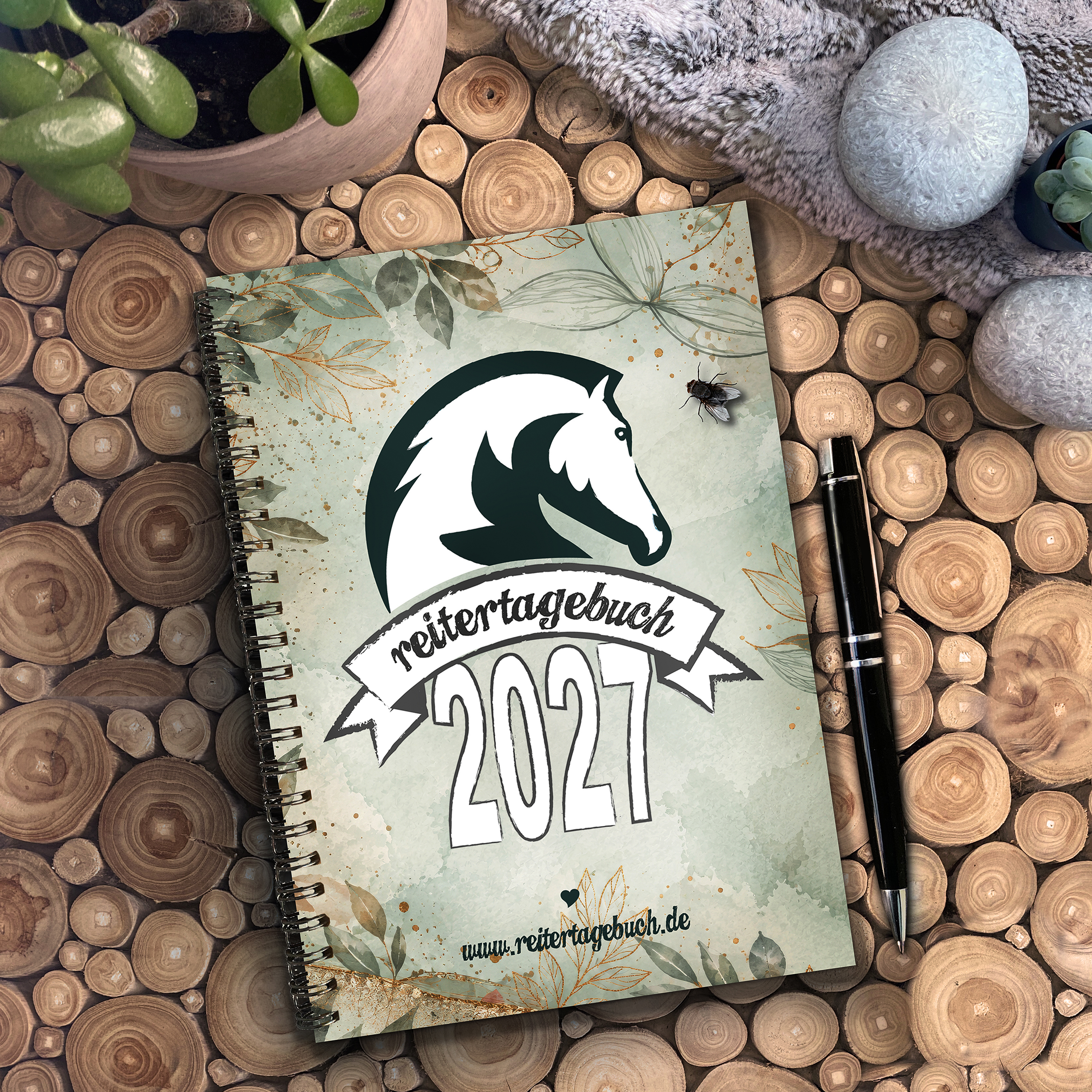 Reitertagebuch JAHRESKALENDER 2027